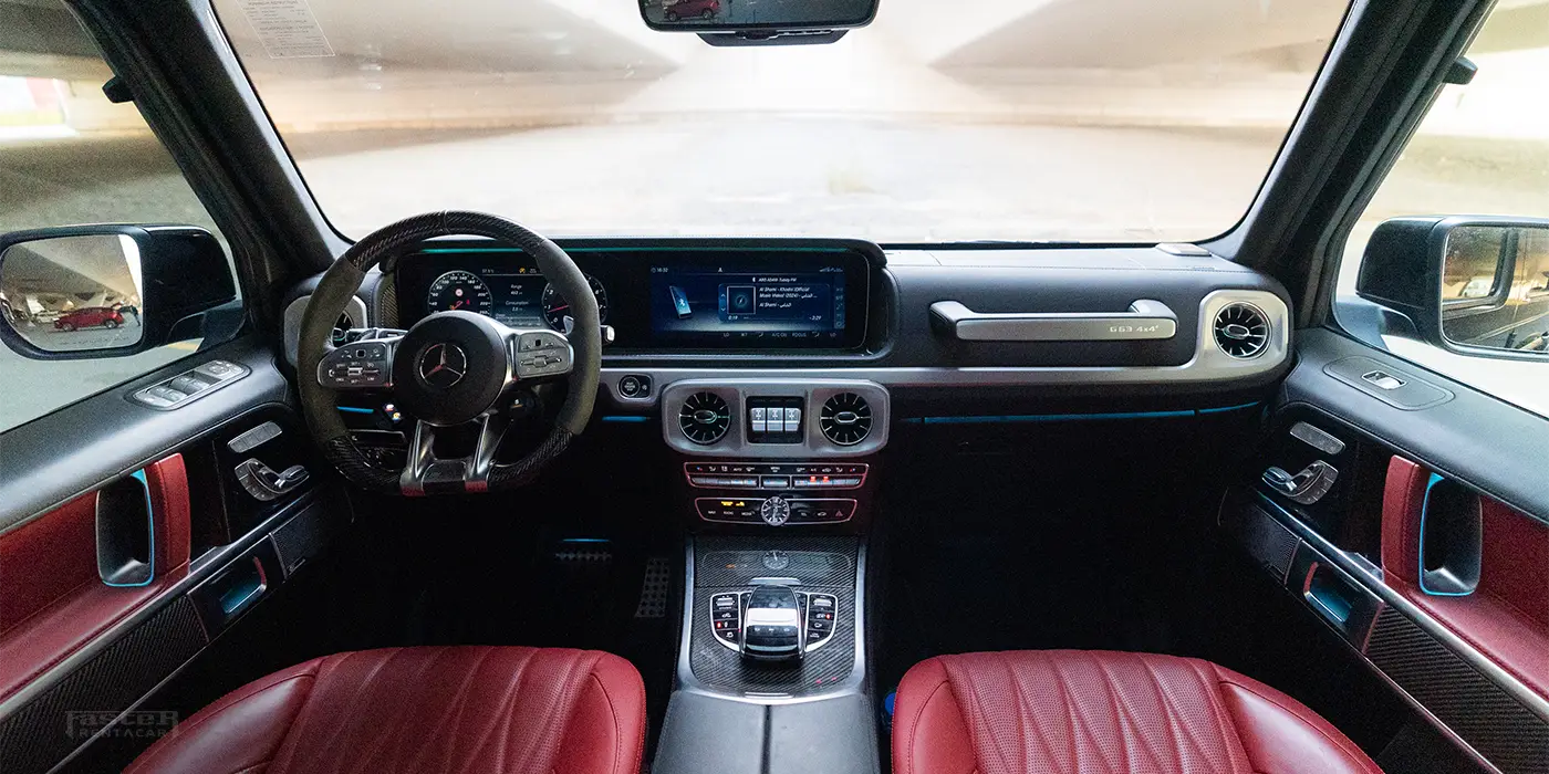 Mercedes G63 4x4 Interior View